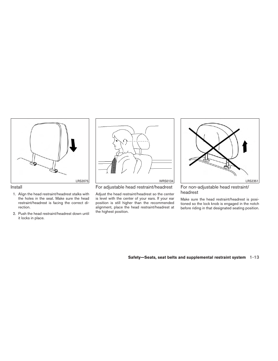 NISSAN 2014 Maxima - Owner's Manual User Manual | Page 30 / 432
