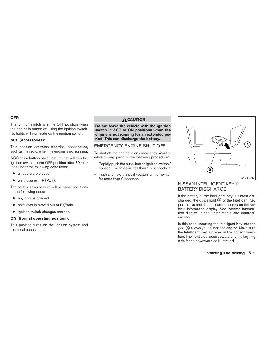 NISSAN 2014 Maxima - Owner's Manual User Manual | Page 308 / 432