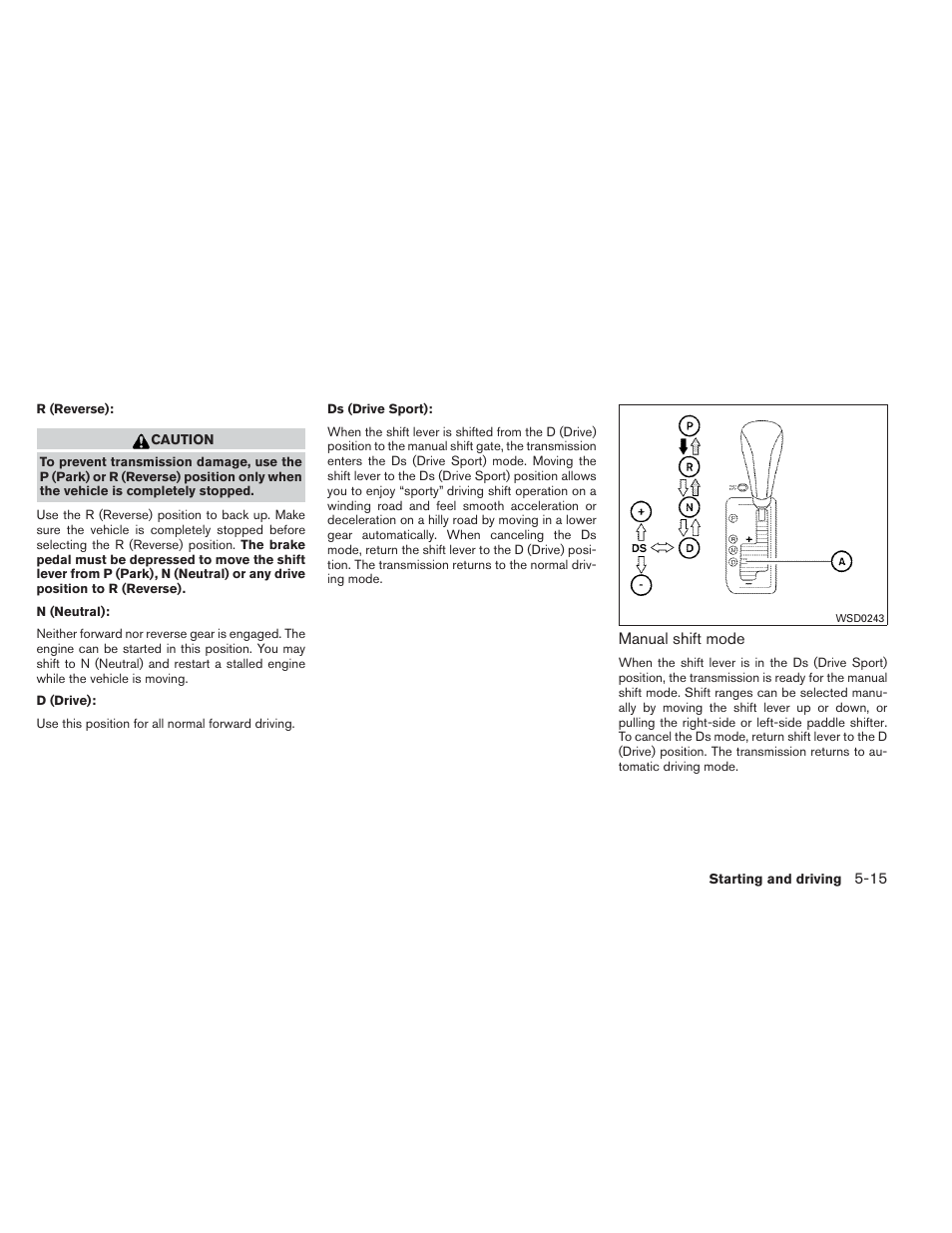 NISSAN 2014 Maxima - Owner's Manual User Manual | Page 314 / 432