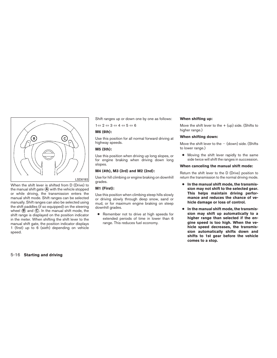 NISSAN 2014 Maxima - Owner's Manual User Manual | Page 315 / 432