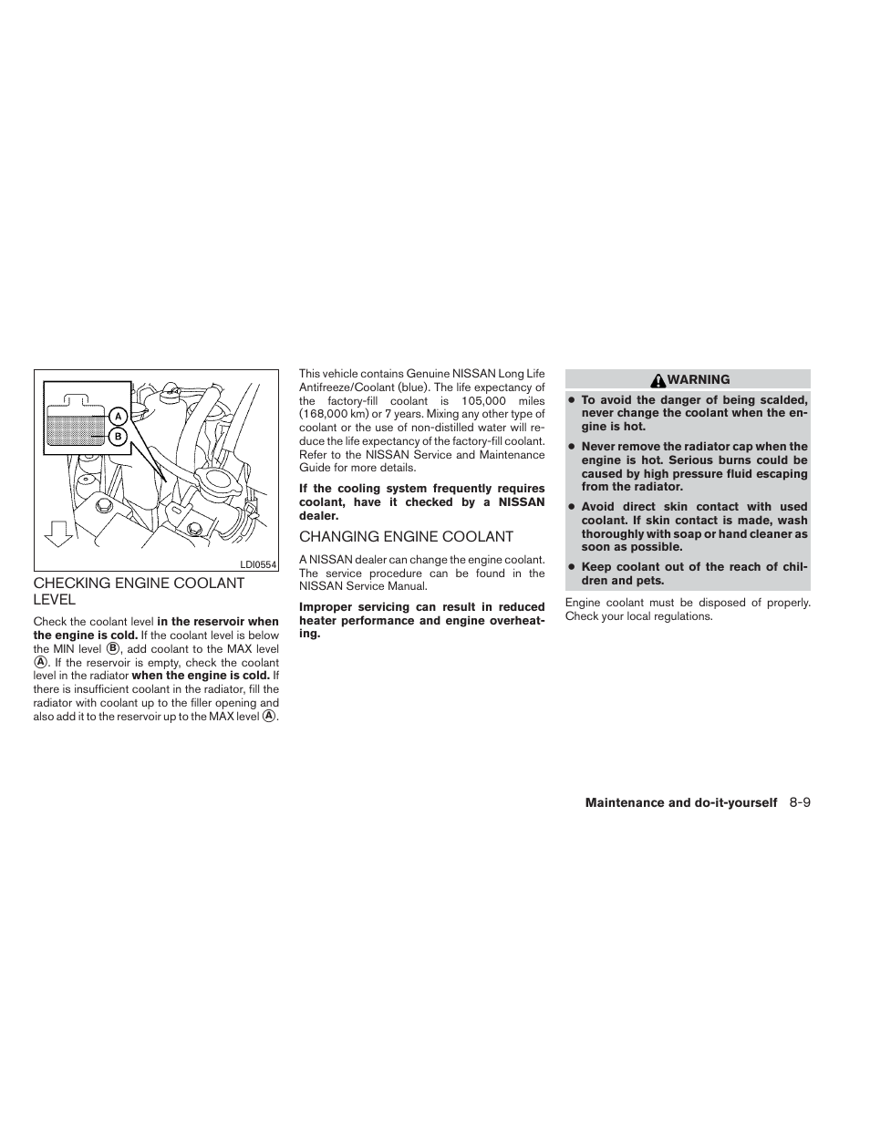 NISSAN 2014 Maxima - Owner's Manual User Manual | Page 360 / 432