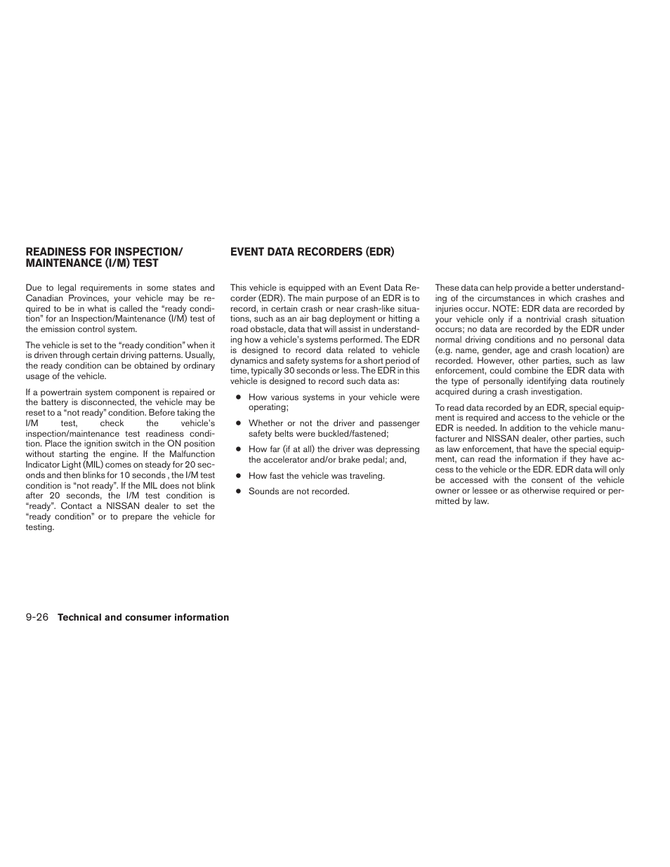 NISSAN 2014 Maxima - Owner's Manual User Manual | Page 421 / 432