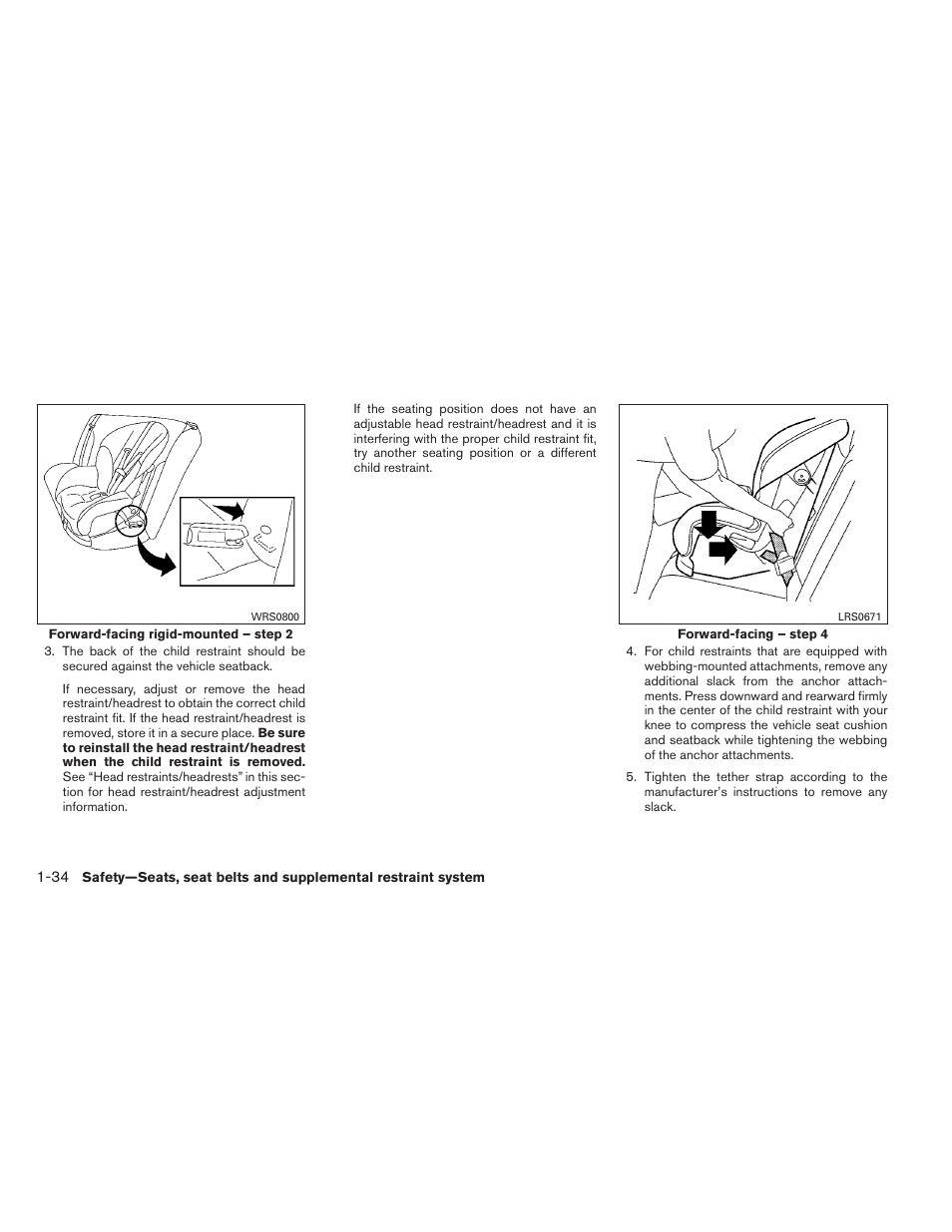 NISSAN 2014 Maxima - Owner's Manual User Manual | Page 51 / 432