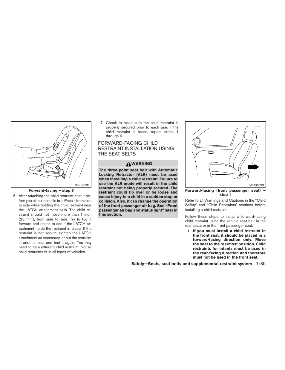 NISSAN 2014 Maxima - Owner's Manual User Manual | Page 52 / 432