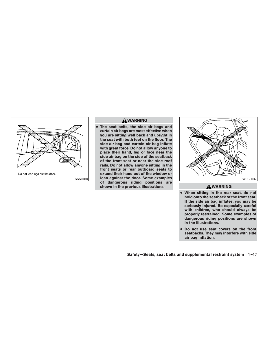 NISSAN 2014 Maxima - Owner's Manual User Manual | Page 64 / 432