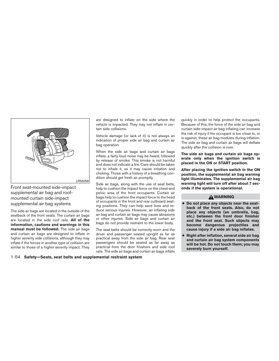 NISSAN 2014 Maxima - Owner's Manual User Manual | Page 71 / 432