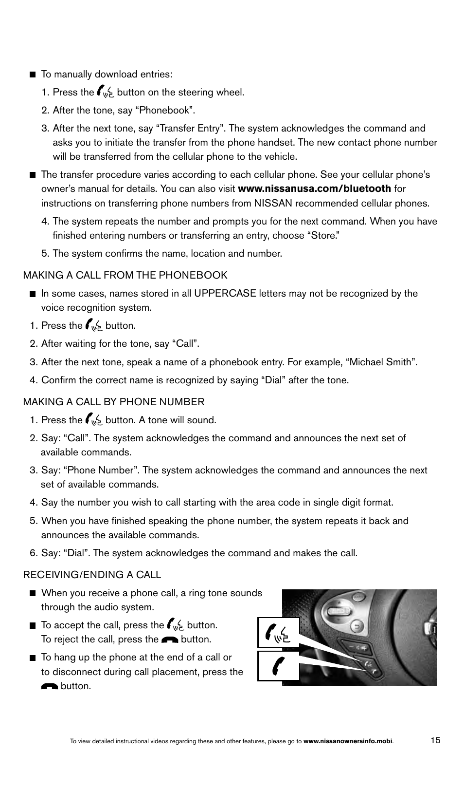 NISSAN 2014 Maxima - Quick Reference Guide User Manual | Page 17 / 24