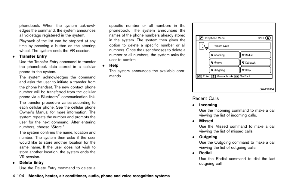 NISSAN 2012 Murano - Owner's Manual User Manual | Page 314 / 491