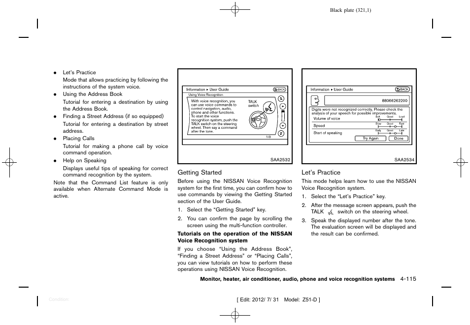 NISSAN 2013 Murano - Owner's Manual User Manual | Page 323 / 507