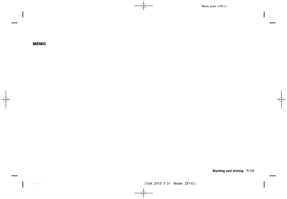 NISSAN 2013 Murano - Owner's Manual User Manual | Page 391 / 507