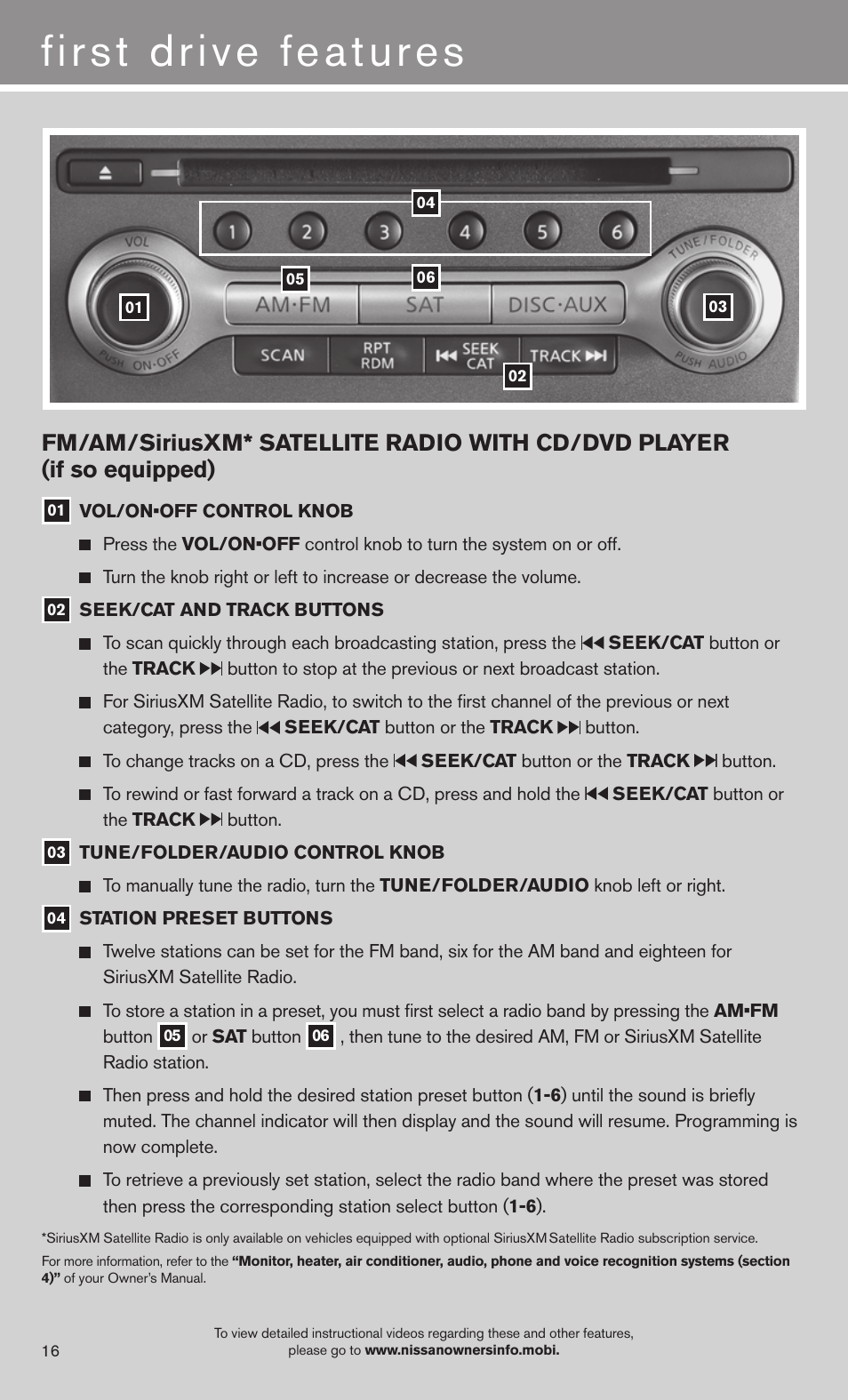 NISSAN 2013 Murano - Quick Reference Guide User Manual | Page 18 / 28