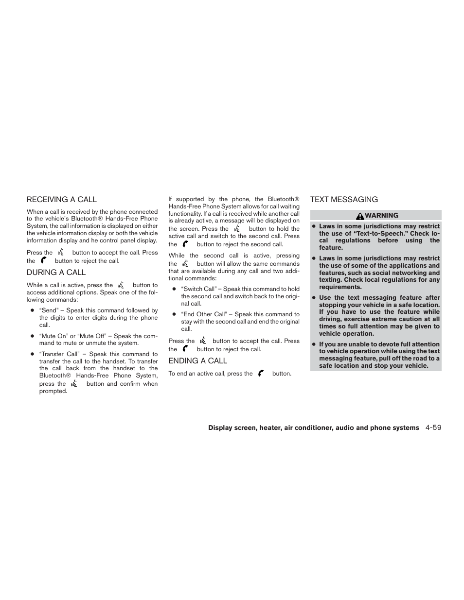 NISSAN 2015 Murano - Owner's Manual User Manual | Page 240 / 418