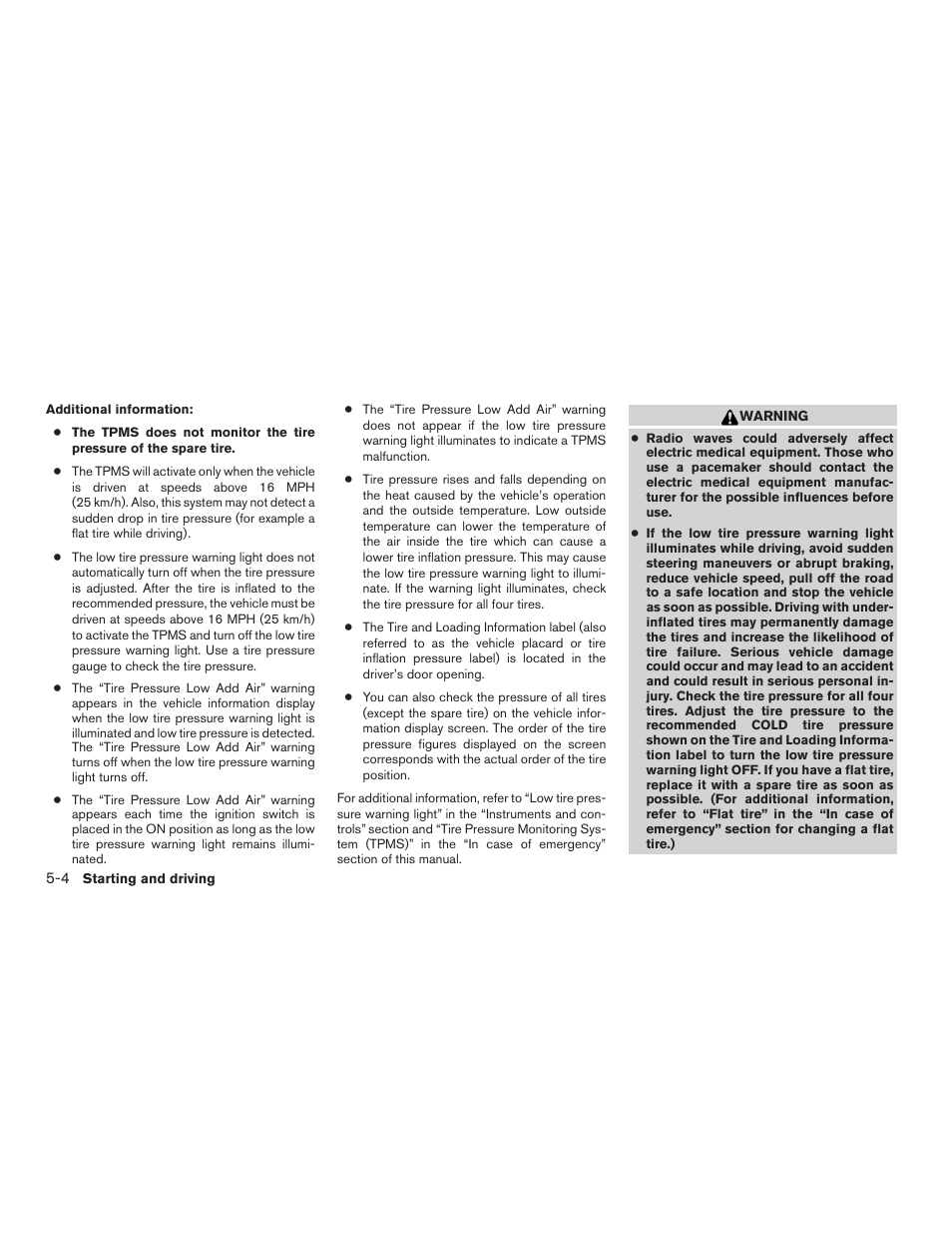 NISSAN 2015 Murano - Owner's Manual User Manual | Page 249 / 418