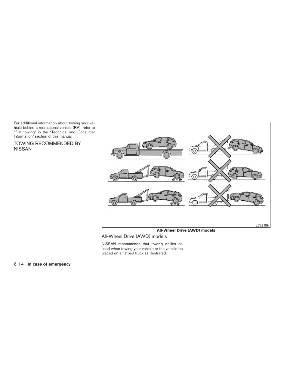 Towing recommended by nissan -14 | NISSAN 2015 Murano - Owner's Manual User Manual | Page 331 / 418