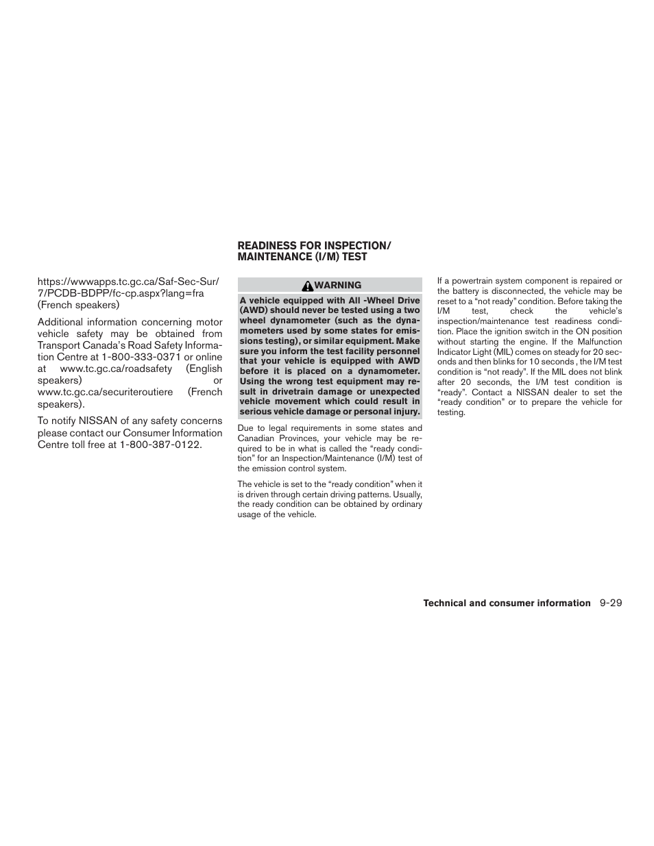 NISSAN 2015 Murano - Owner's Manual User Manual | Page 408 / 418