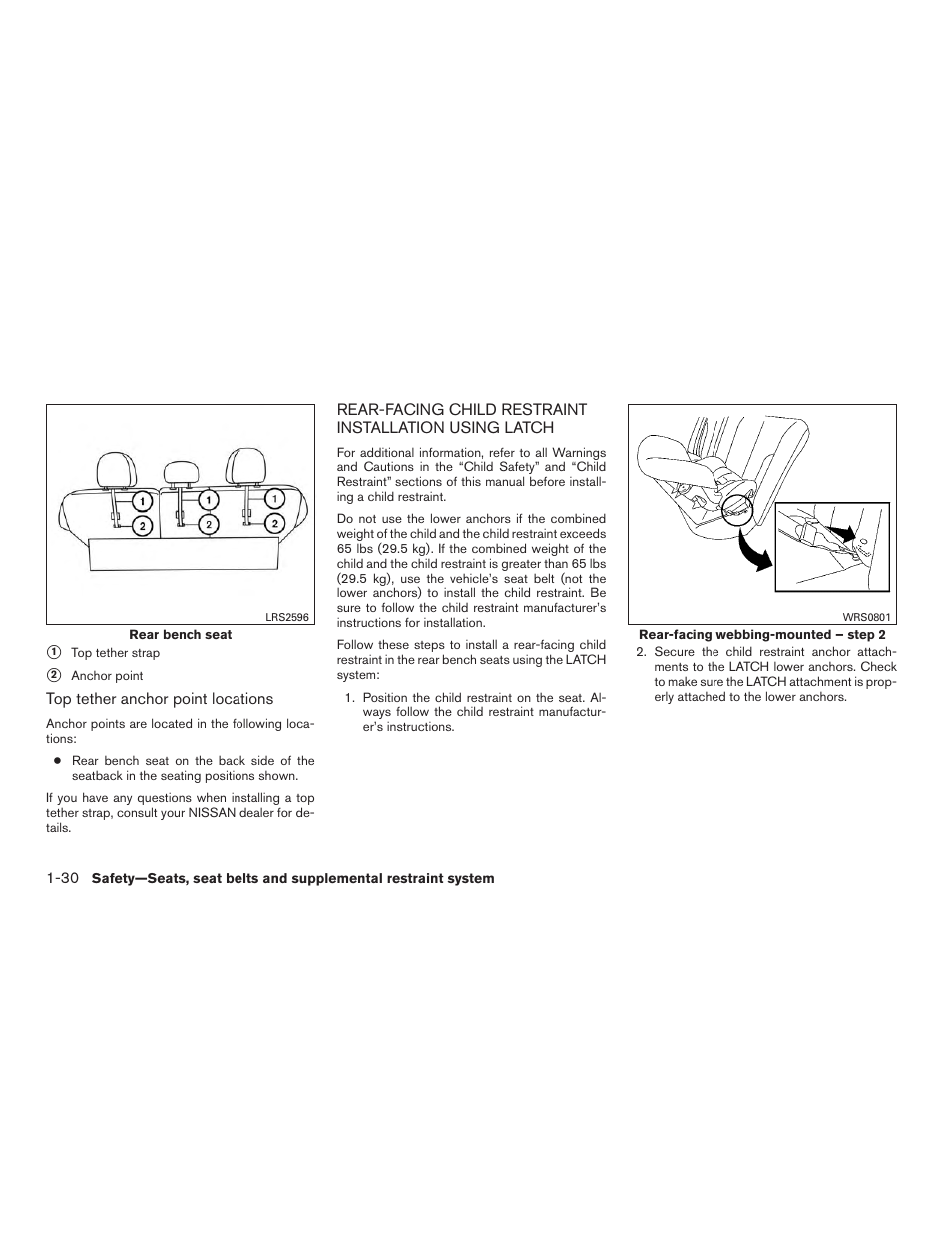 NISSAN 2015 Murano - Owner's Manual User Manual | Page 49 / 418