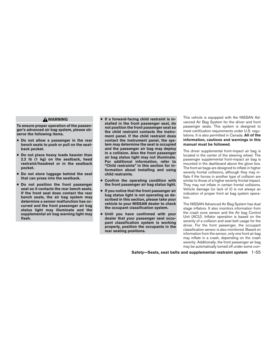 NISSAN 2015 Murano - Owner's Manual User Manual | Page 74 / 418
