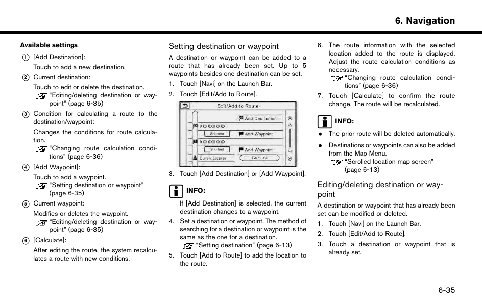 Navigation | NISSAN 2015 Murano - Navigation System Owner's Manual User Manual | Page 119 / 203