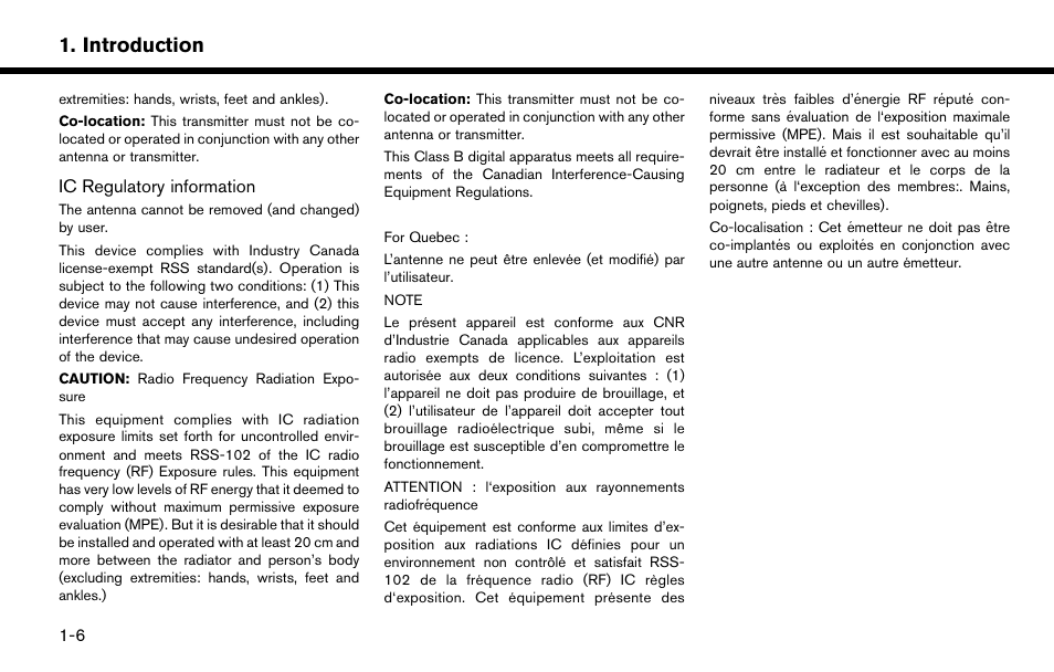 Introduction | NISSAN 2015 Murano - Navigation System Owner's Manual User Manual | Page 12 / 203