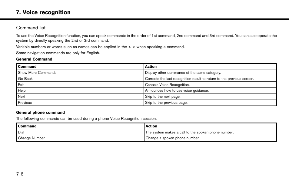 Voice recognition | NISSAN 2015 Murano - Navigation System Owner's Manual User Manual | Page 158 / 203