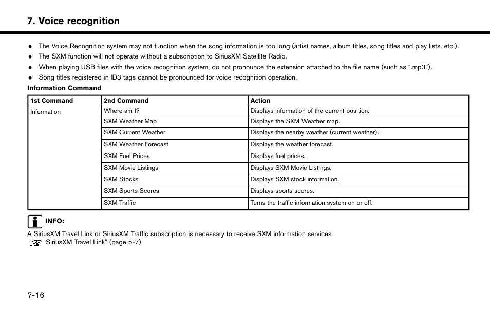 Voice recognition | NISSAN 2015 Murano - Navigation System Owner's Manual User Manual | Page 168 / 203