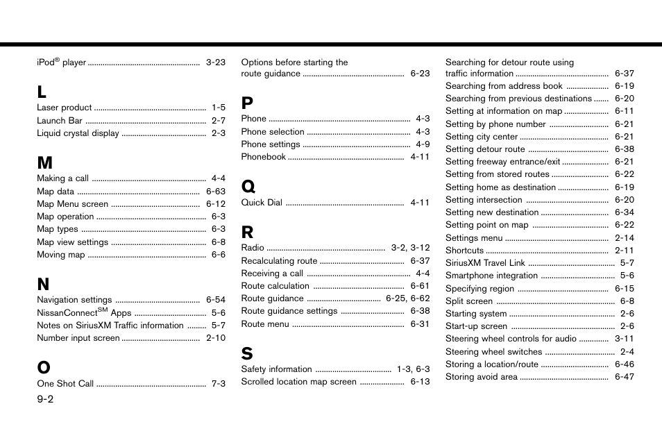 NISSAN 2015 Murano - Navigation System Owner's Manual User Manual | Page 196 / 203