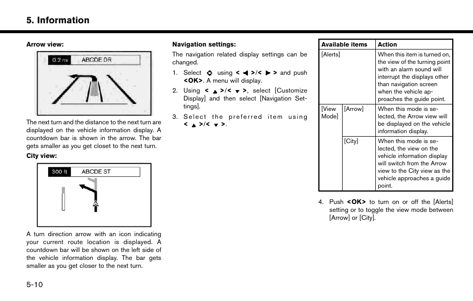 Information | NISSAN 2015 Murano - Navigation System Owner's Manual User Manual | Page 84 / 203