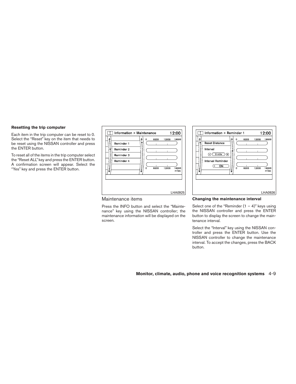 NISSAN 2011 Pathfinder - Owner's Manual User Manual | Page 180 / 474