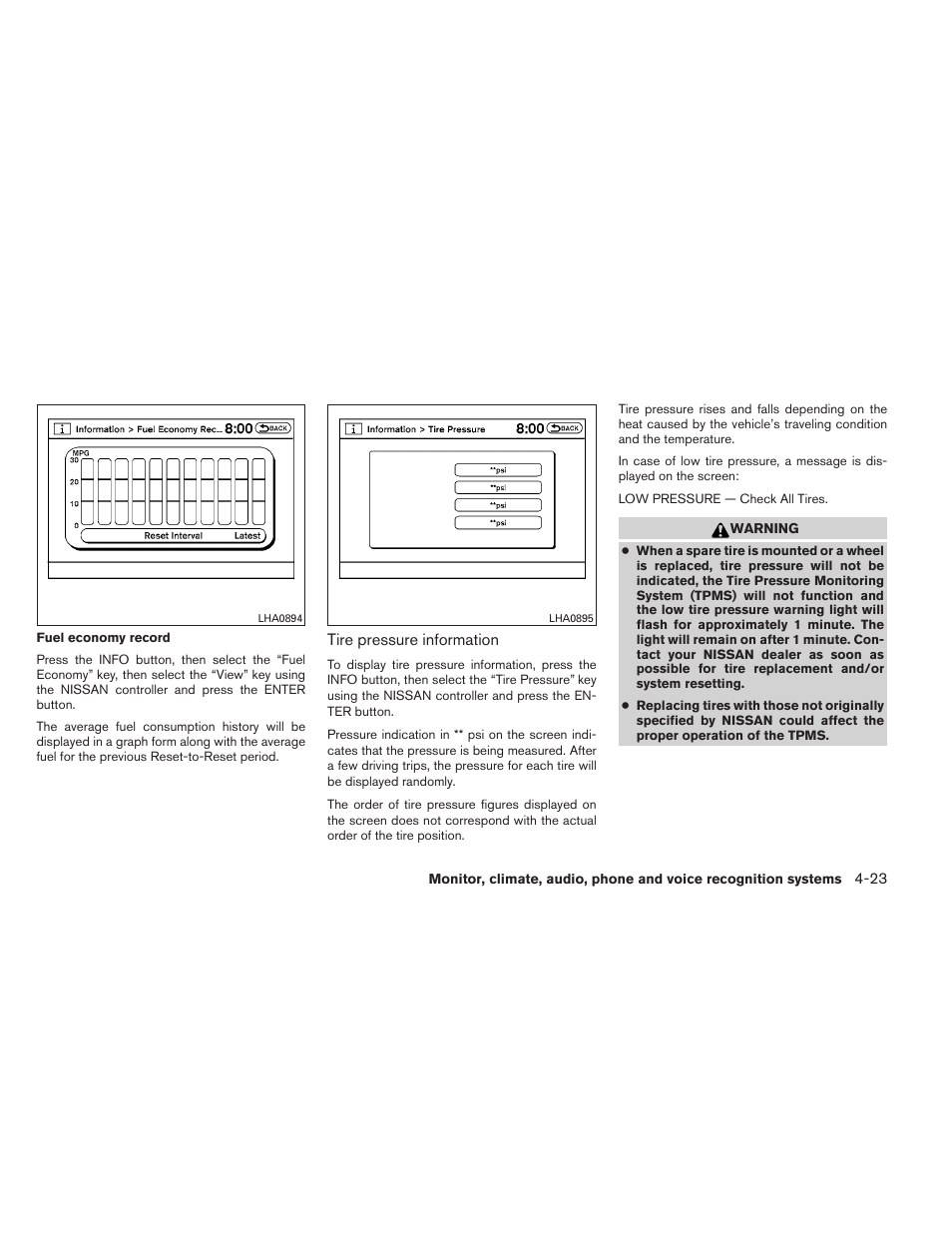 NISSAN 2011 Pathfinder - Owner's Manual User Manual | Page 194 / 474