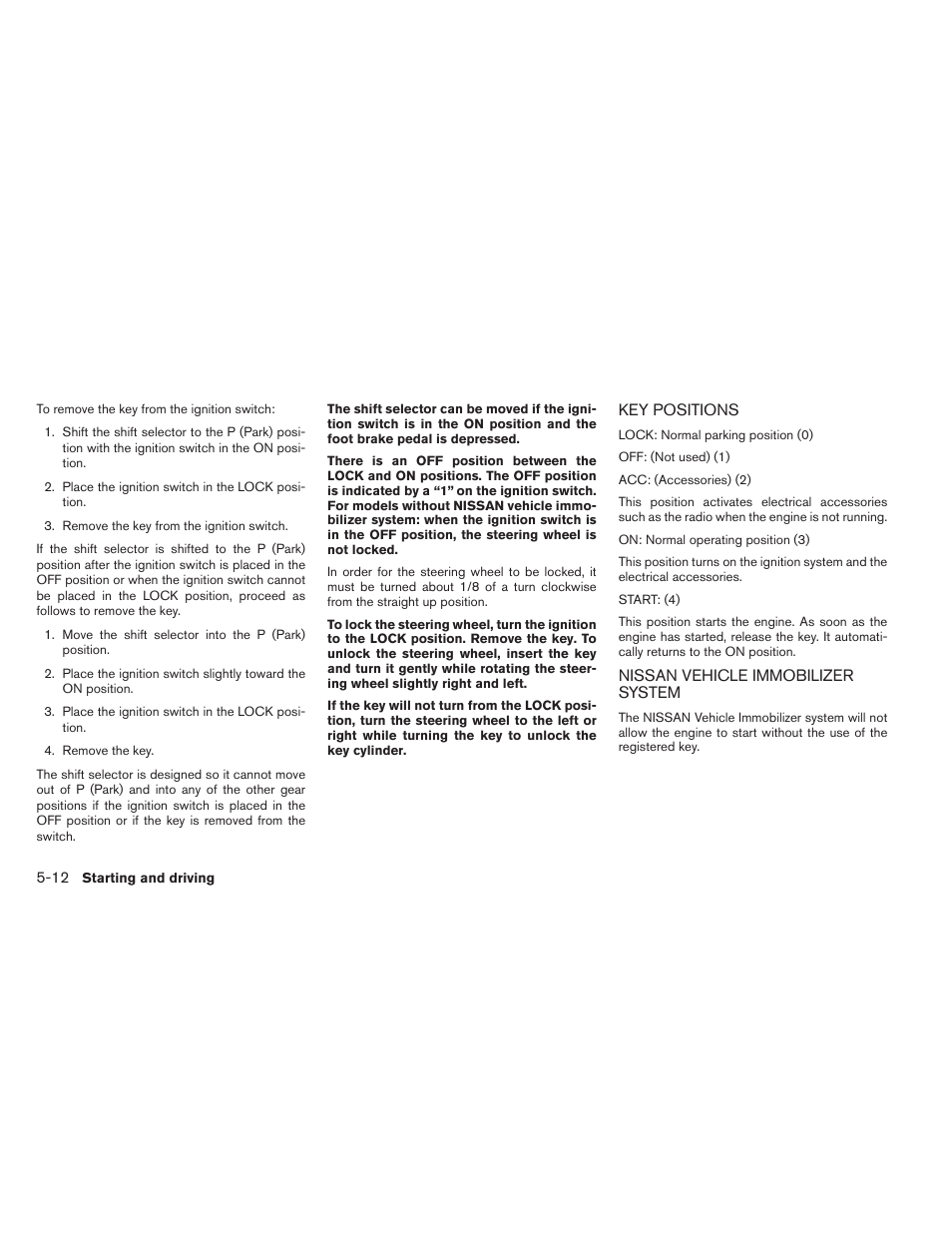 NISSAN 2011 Pathfinder - Owner's Manual User Manual | Page 337 / 474