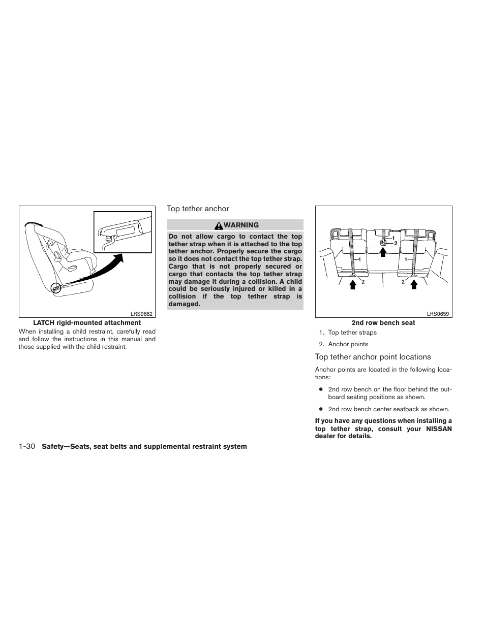 NISSAN 2011 Pathfinder - Owner's Manual User Manual | Page 51 / 474