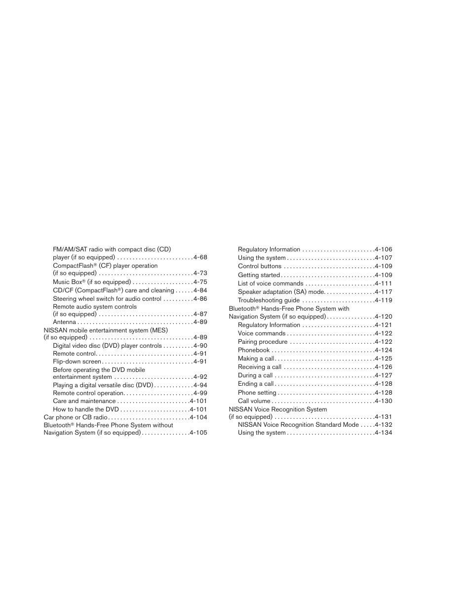 NISSAN 2012 Pathfinder - Owner's Manual User Manual | Page 175 / 480