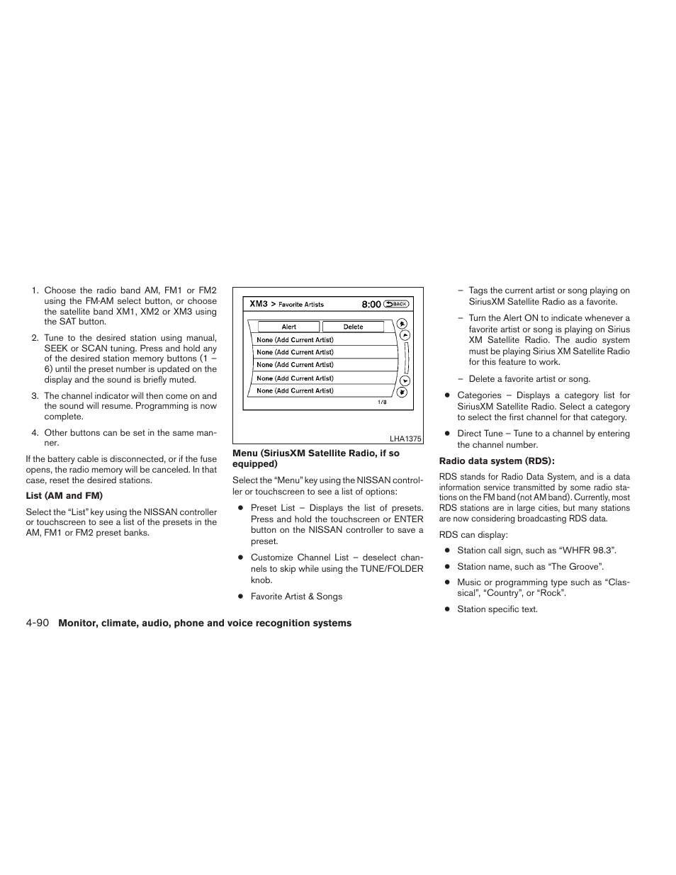 NISSAN 2013 Pathfinder - Owner's Manual User Manual | Page 281 / 506