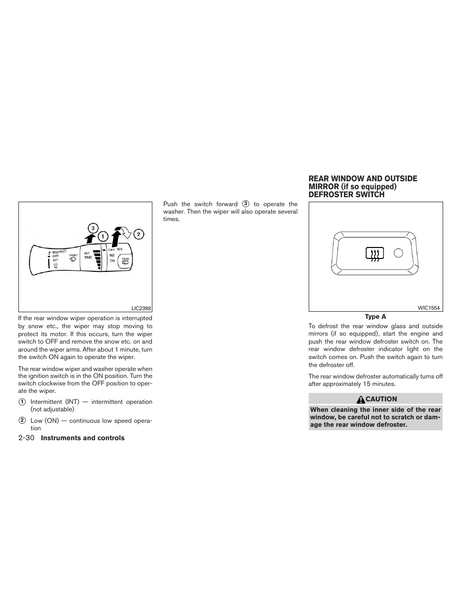 NISSAN 2014 Pathfinder - Owner's Manual User Manual | Page 117 / 492