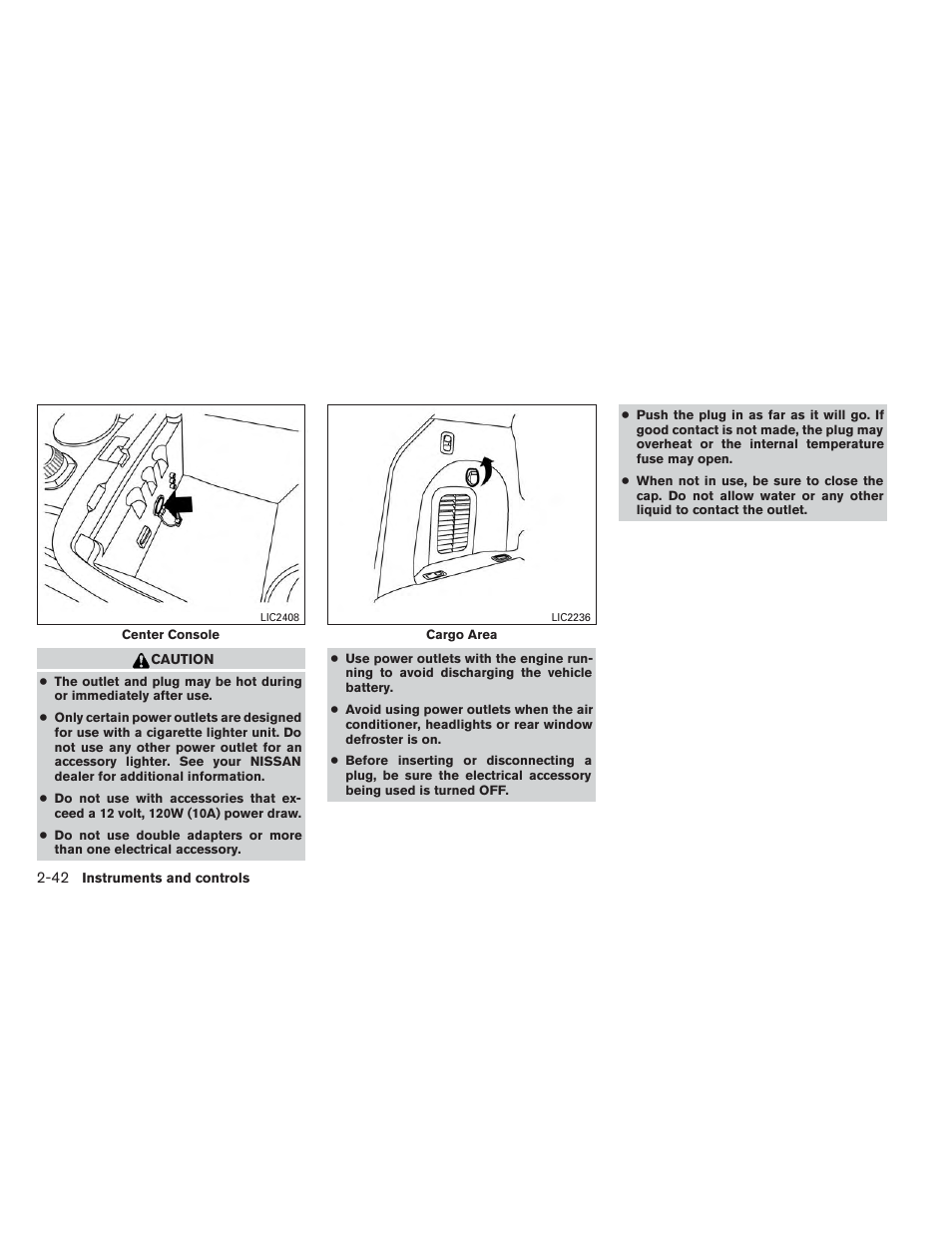 NISSAN 2014 Pathfinder - Owner's Manual User Manual | Page 129 / 492