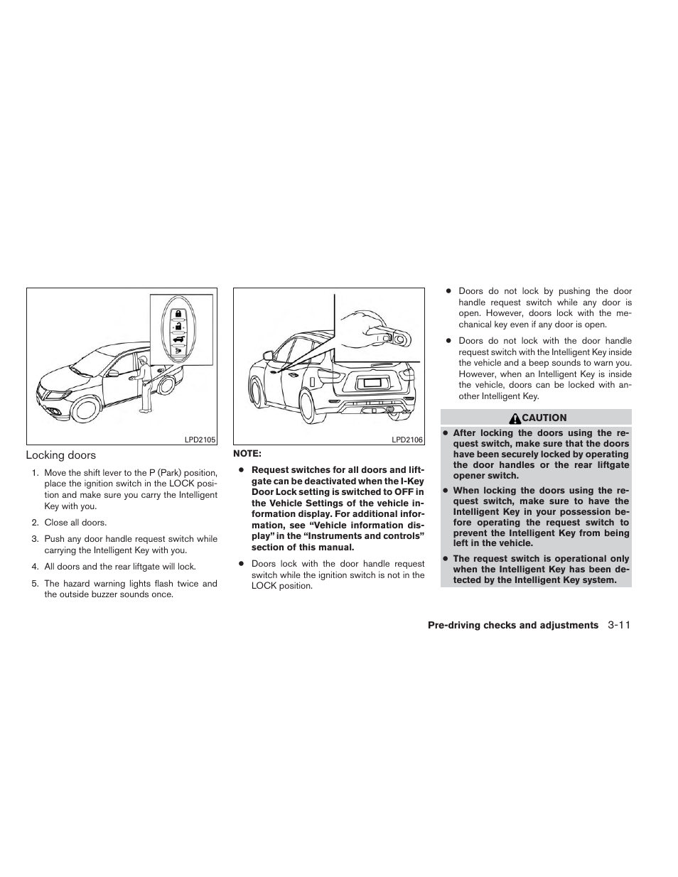 NISSAN 2014 Pathfinder - Owner's Manual User Manual | Page 162 / 492