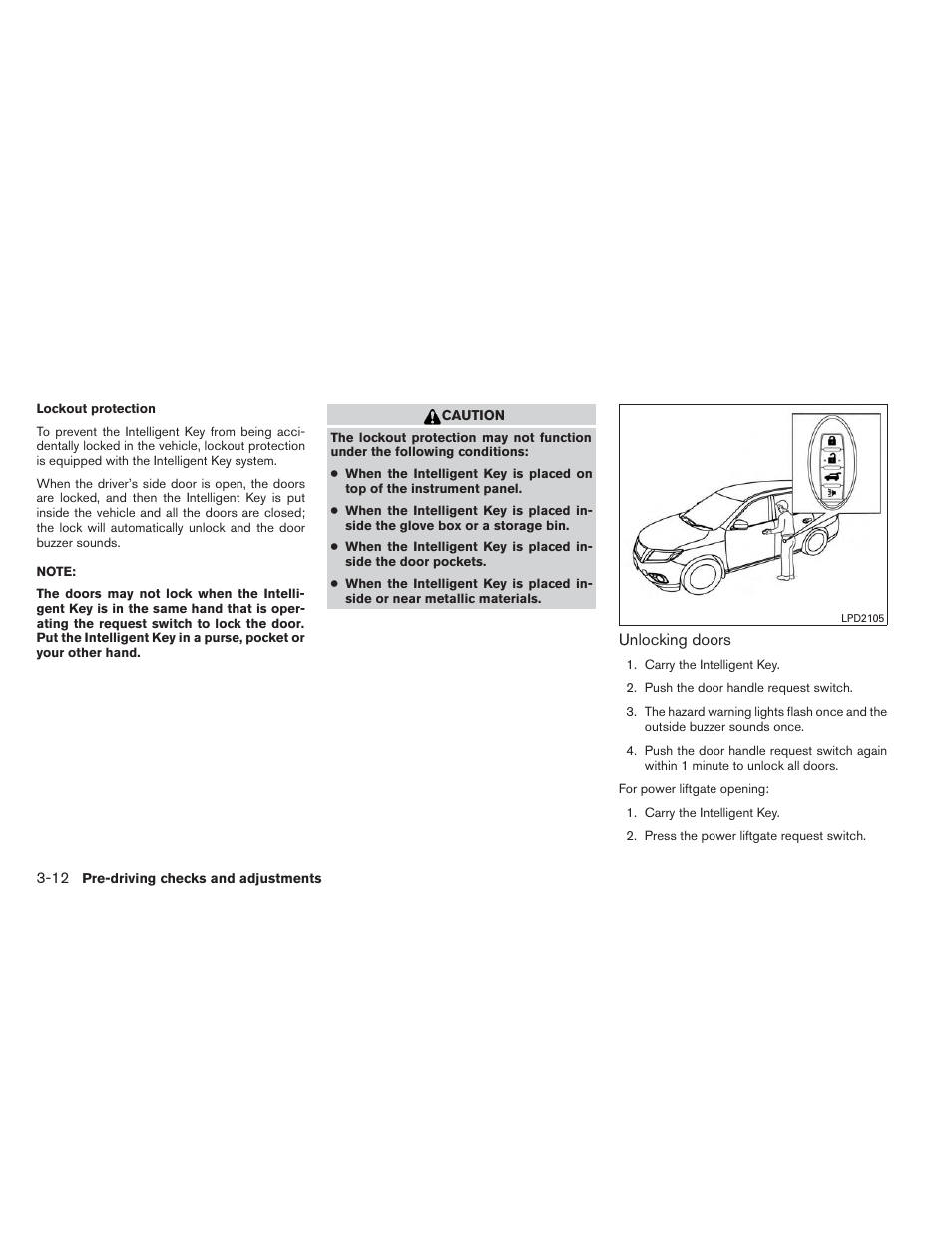 NISSAN 2014 Pathfinder - Owner's Manual User Manual | Page 163 / 492