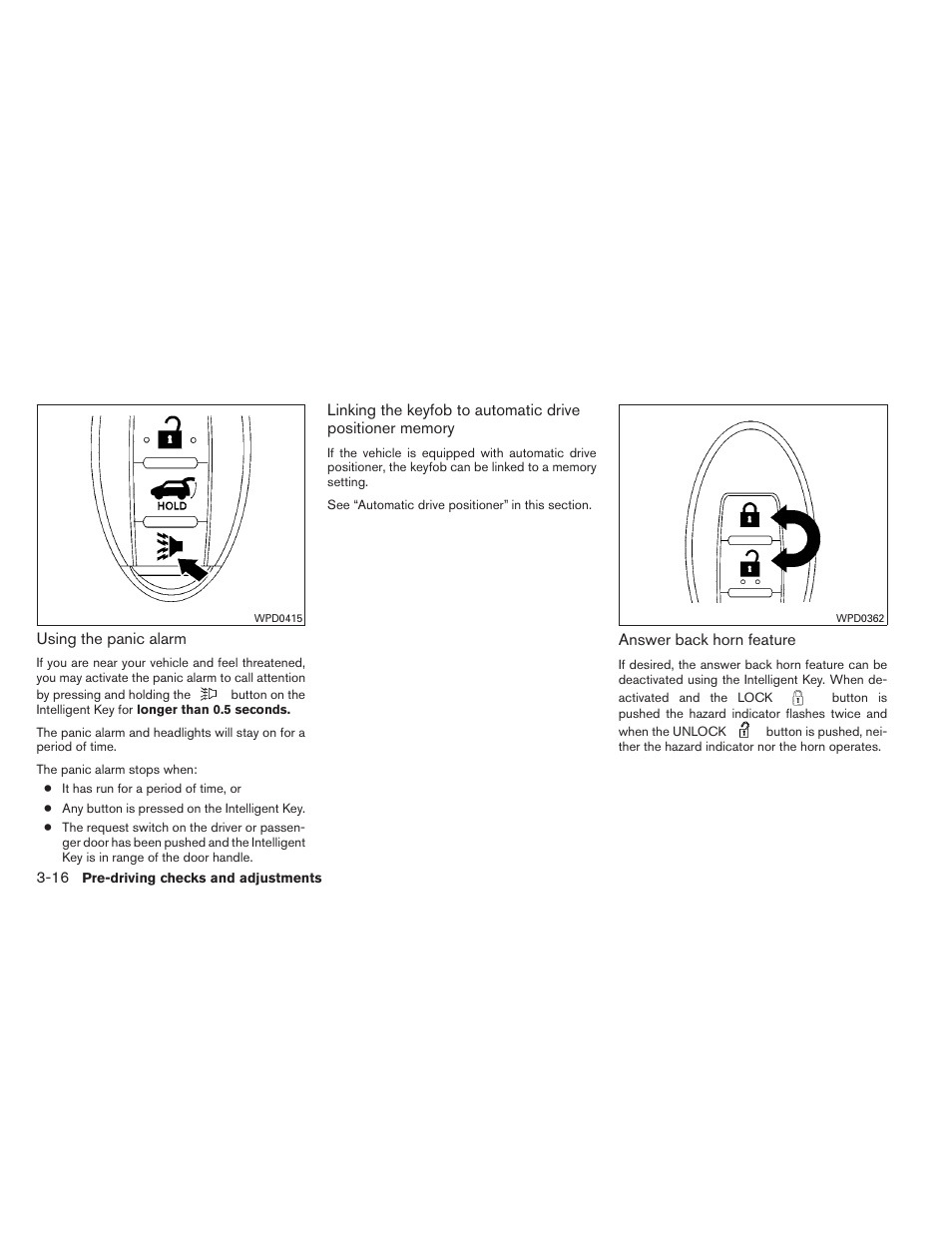 NISSAN 2014 Pathfinder - Owner's Manual User Manual | Page 167 / 492