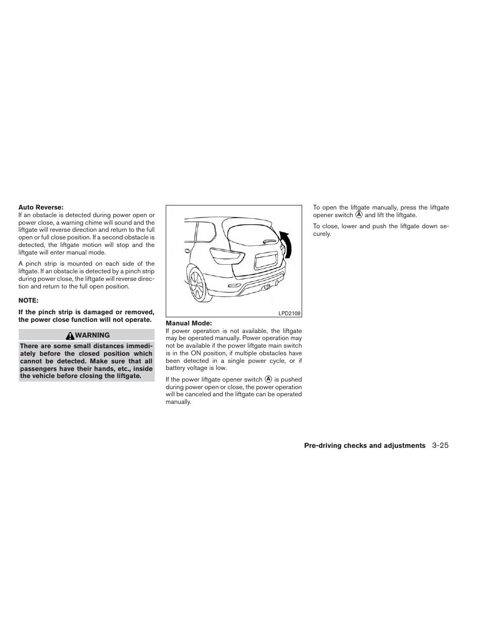 NISSAN 2014 Pathfinder - Owner's Manual User Manual | Page 176 / 492