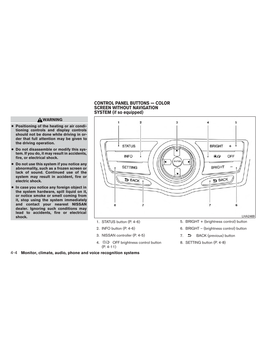 NISSAN 2014 Pathfinder - Owner's Manual User Manual | Page 195 / 492