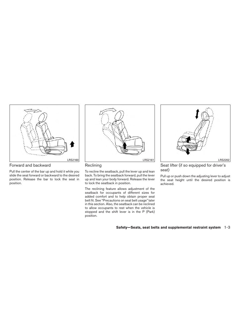 NISSAN 2014 Pathfinder - Owner's Manual User Manual | Page 20 / 492