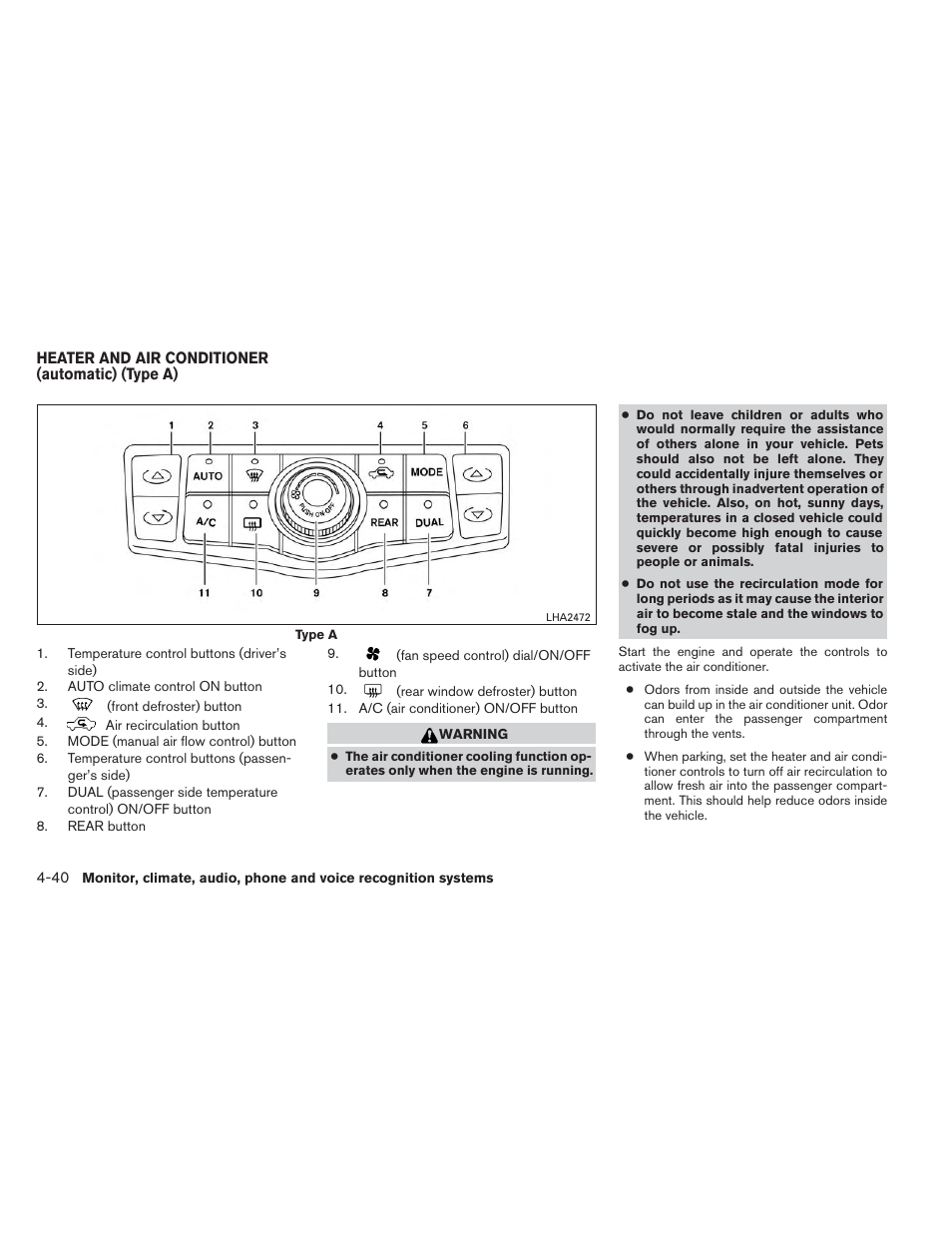 NISSAN 2014 Pathfinder - Owner's Manual User Manual | Page 231 / 492