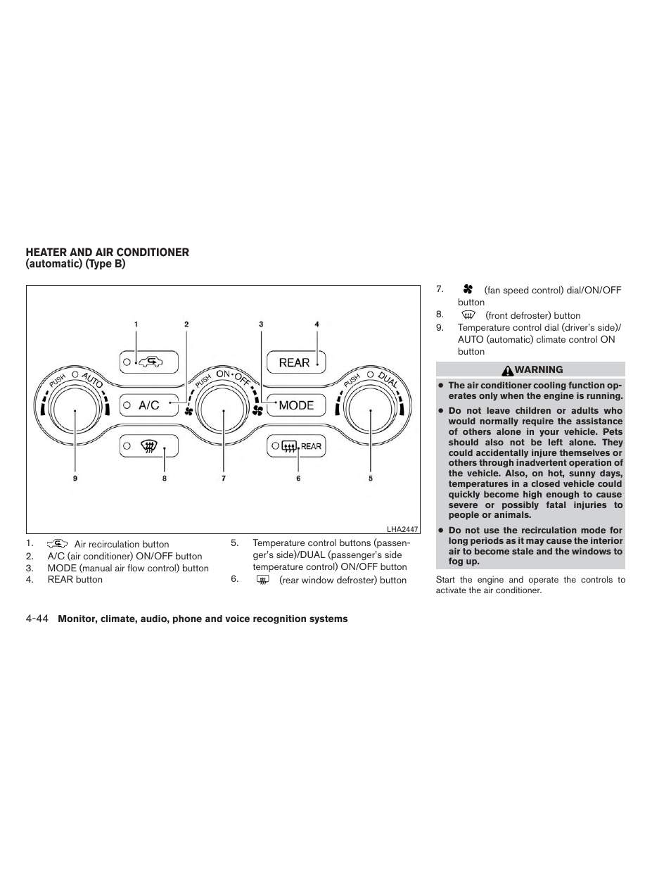 NISSAN 2014 Pathfinder - Owner's Manual User Manual | Page 235 / 492