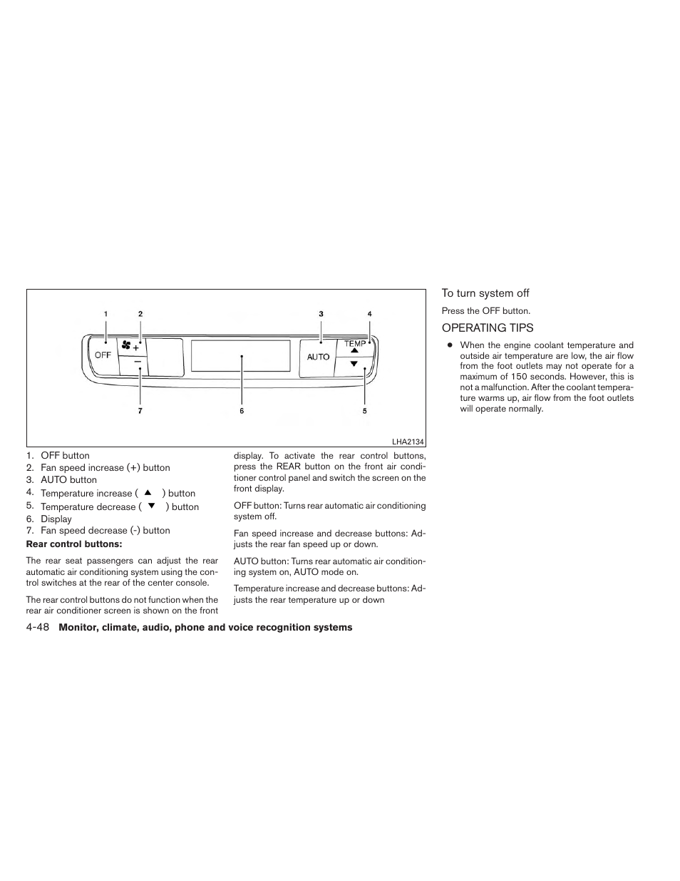 Operating tips -48 | NISSAN 2014 Pathfinder - Owner's Manual User Manual | Page 239 / 492