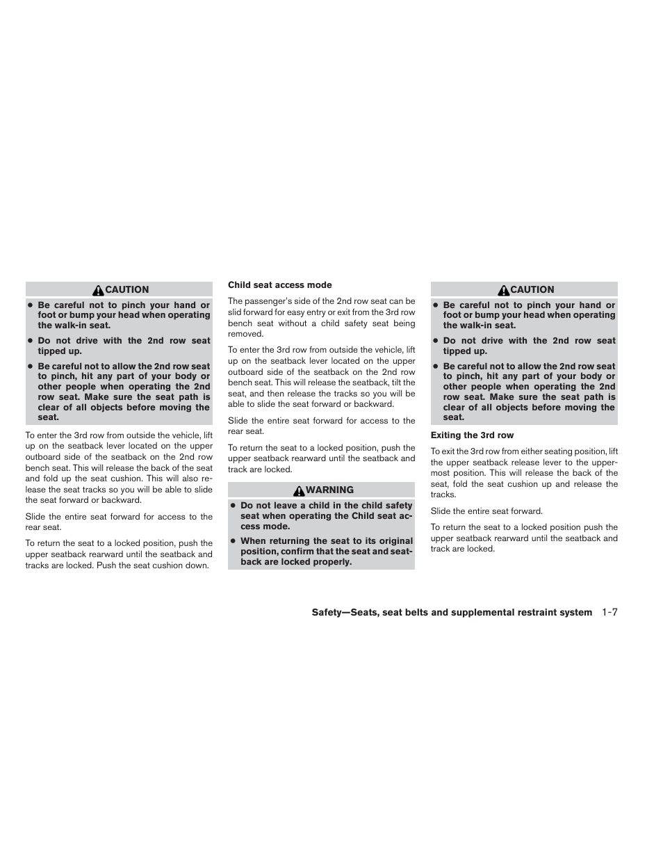 NISSAN 2014 Pathfinder - Owner's Manual User Manual | Page 24 / 492