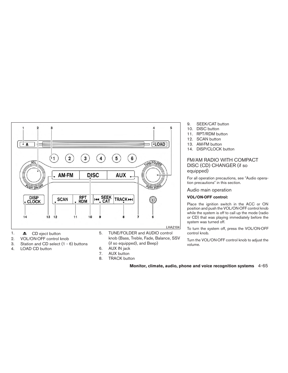 NISSAN 2014 Pathfinder - Owner's Manual User Manual | Page 256 / 492