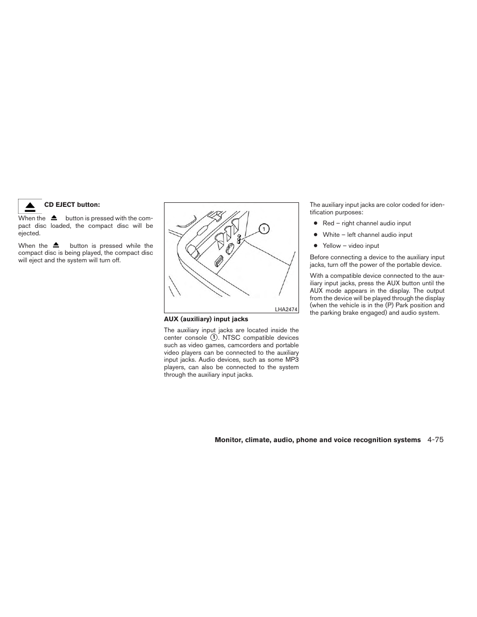 NISSAN 2014 Pathfinder - Owner's Manual User Manual | Page 266 / 492