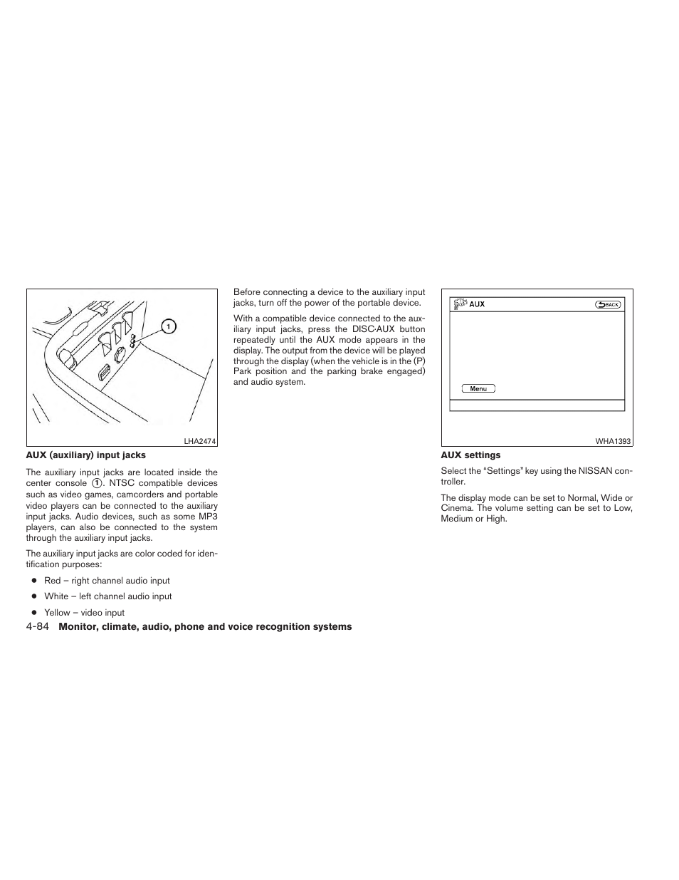 NISSAN 2014 Pathfinder - Owner's Manual User Manual | Page 275 / 492