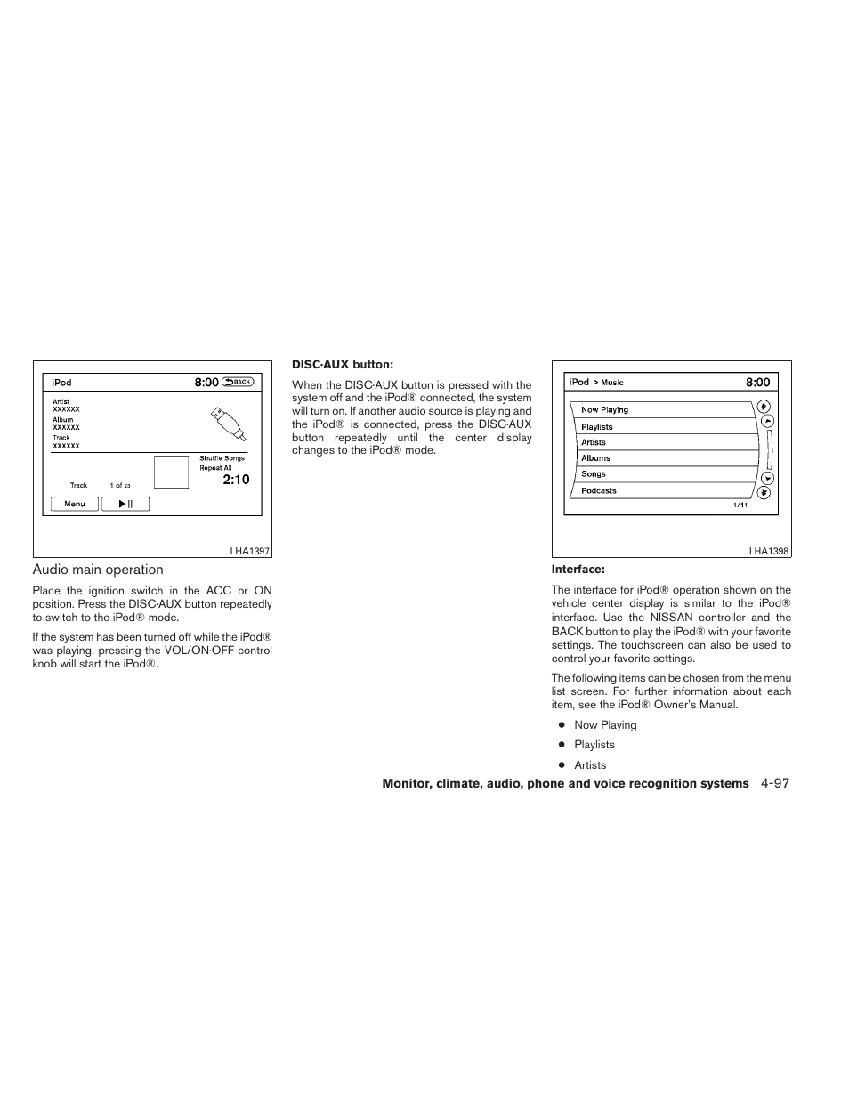 NISSAN 2014 Pathfinder - Owner's Manual User Manual | Page 288 / 492