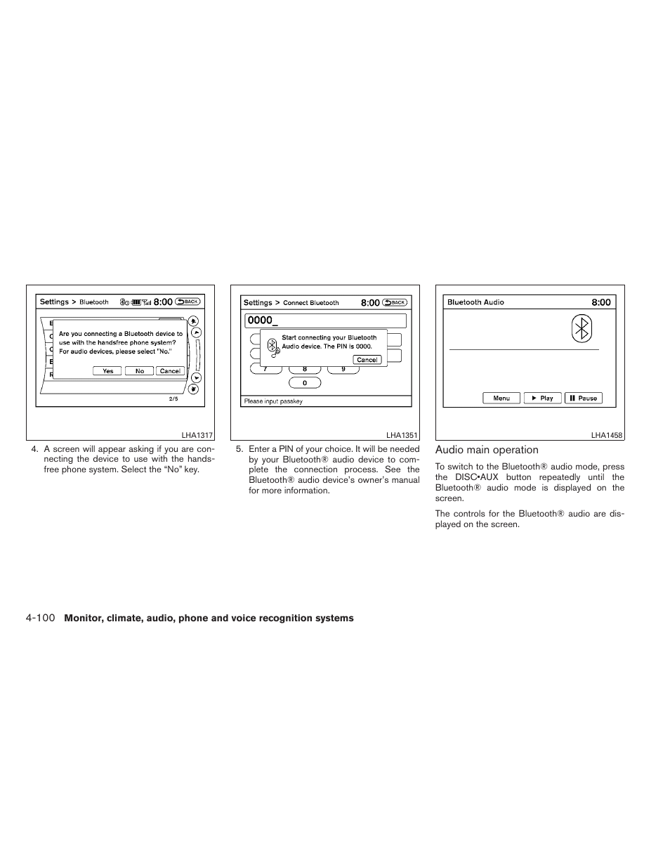 NISSAN 2014 Pathfinder - Owner's Manual User Manual | Page 291 / 492